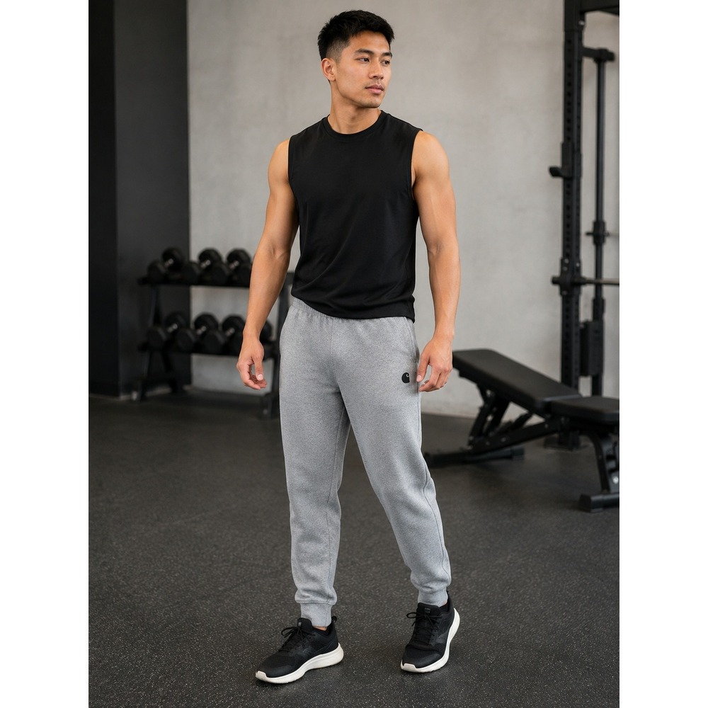 Athleticwear Carhartt Relaxed Fit Gym Fleece Joggers Gray Logo L Sweatpants